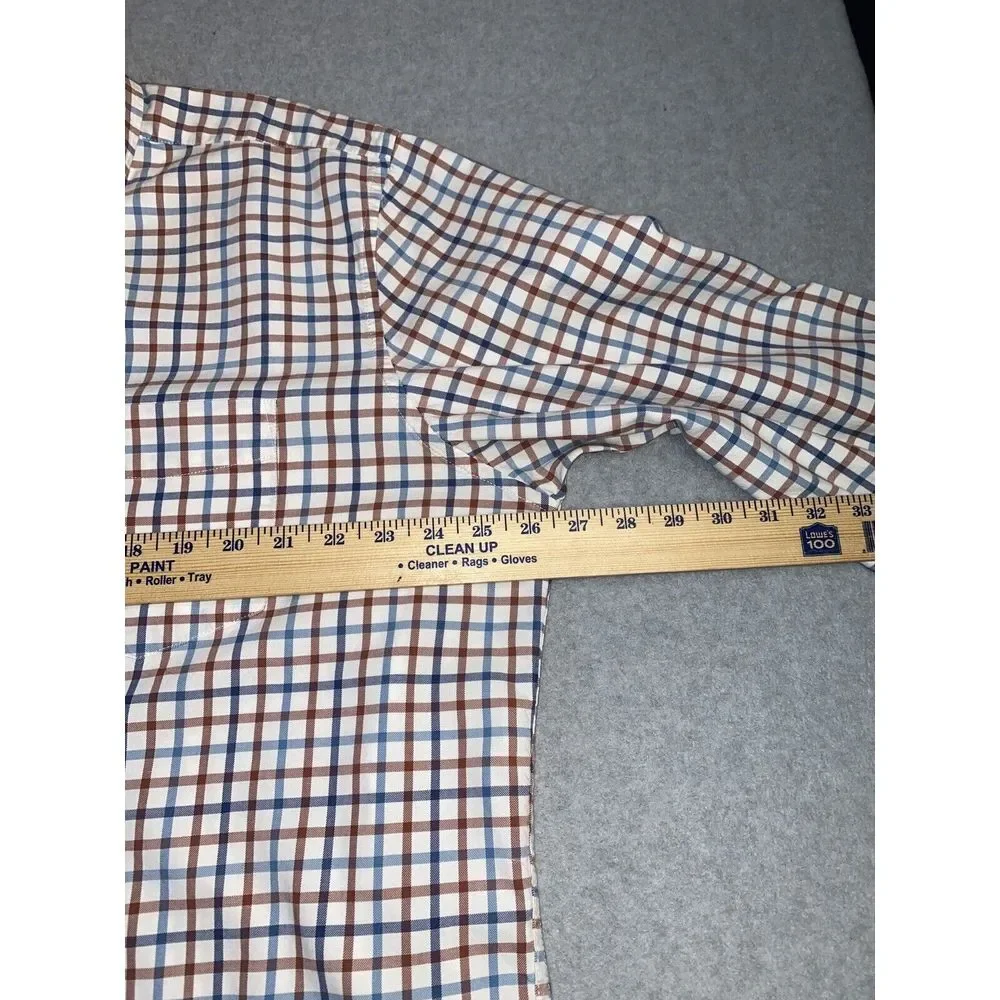 Eddie Bauer Shirt Mens XL Multi Plaid‎ Long Sleeve Button Down Cotton